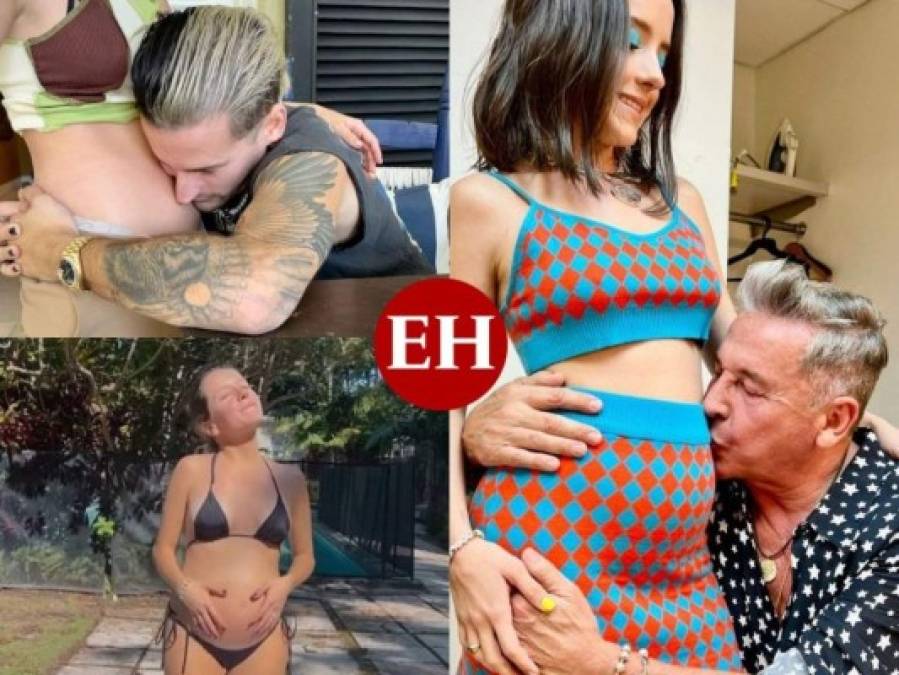 Con hermosa 'baby bump': así luce Evaluna en su segundo trimestre de embarazo (FOTOS)