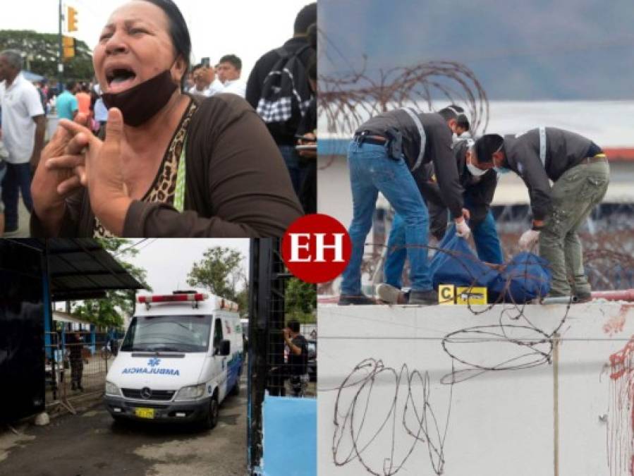 'Son seres humanos': primeras imágenes de masacre en cárcel de Guayaquil que dejó más de 68 presos muertos