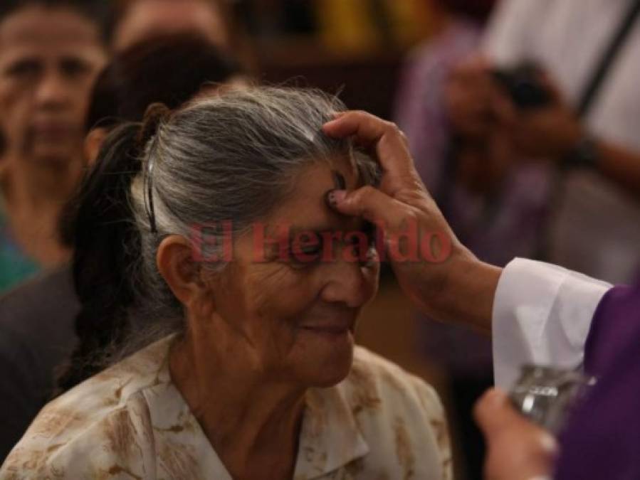 Así vive Honduras su fe en este Miércoles de Cenizas