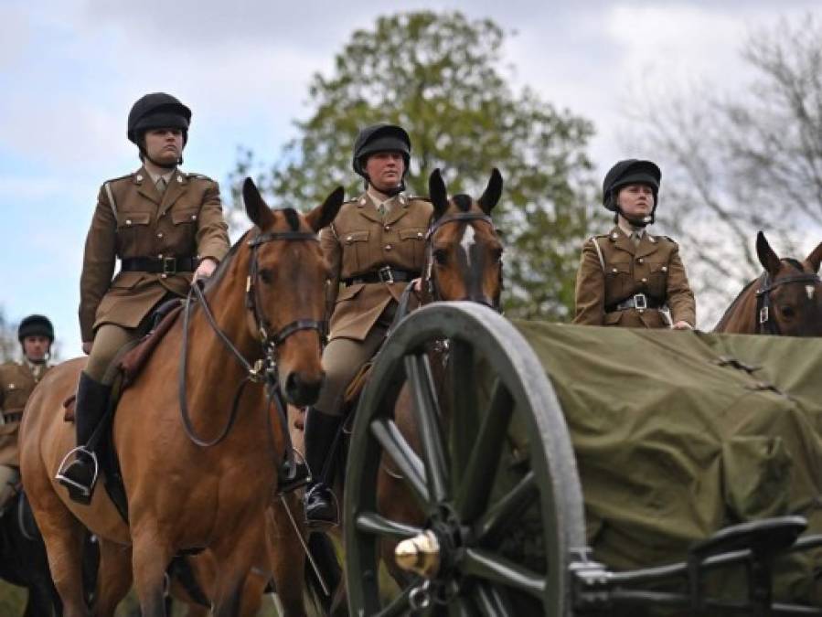 Así se prepara Inglaterra para dar el último adiós al príncipe Felipe