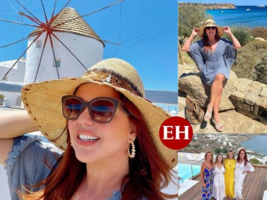 María Celeste Arrarás derrocha felicidad en sus vacaciones en Grecia ¡Mira las fotos!