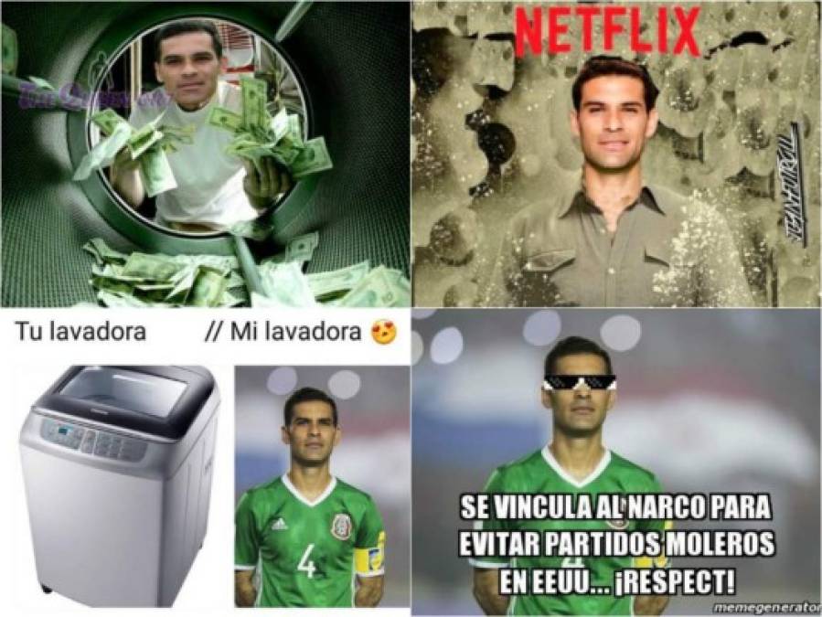 Cibernautas destrozan a Rafa Márquez con crueles memes tras vínculos con narco