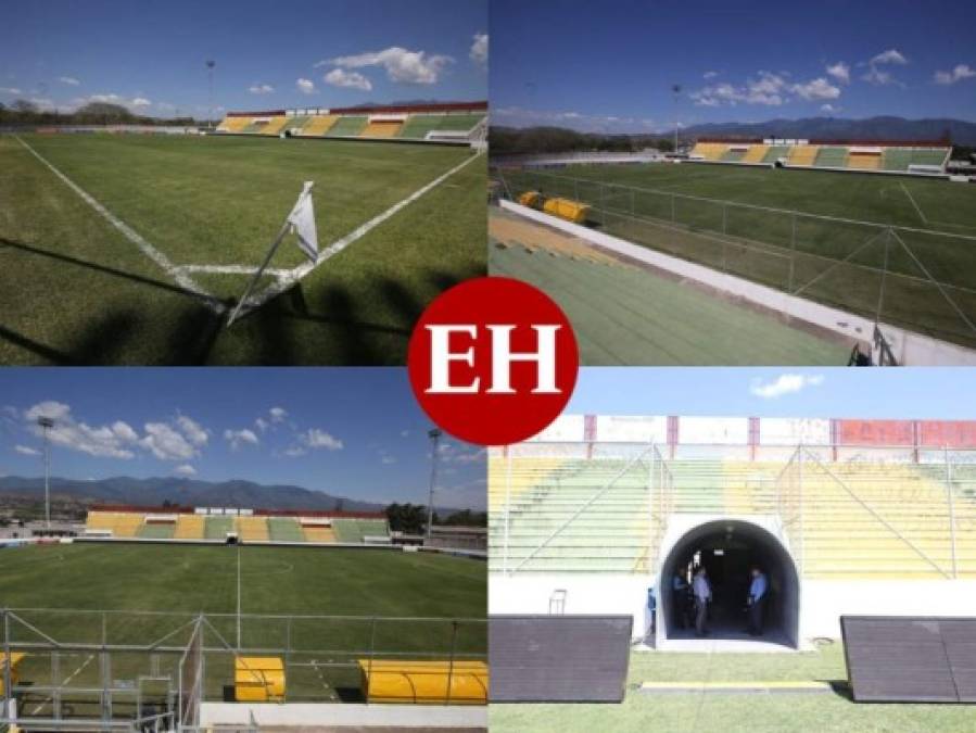 FOTOS: Así luce en estadio Carlos Miranda antes del clásico entre Motagua vs Olimpia