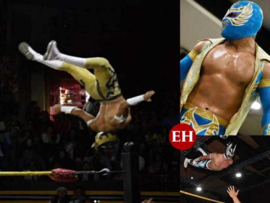 El joven tras la máscara del Príncipe Aéreo, el luchador que murió durante una pelea (FOTOS)