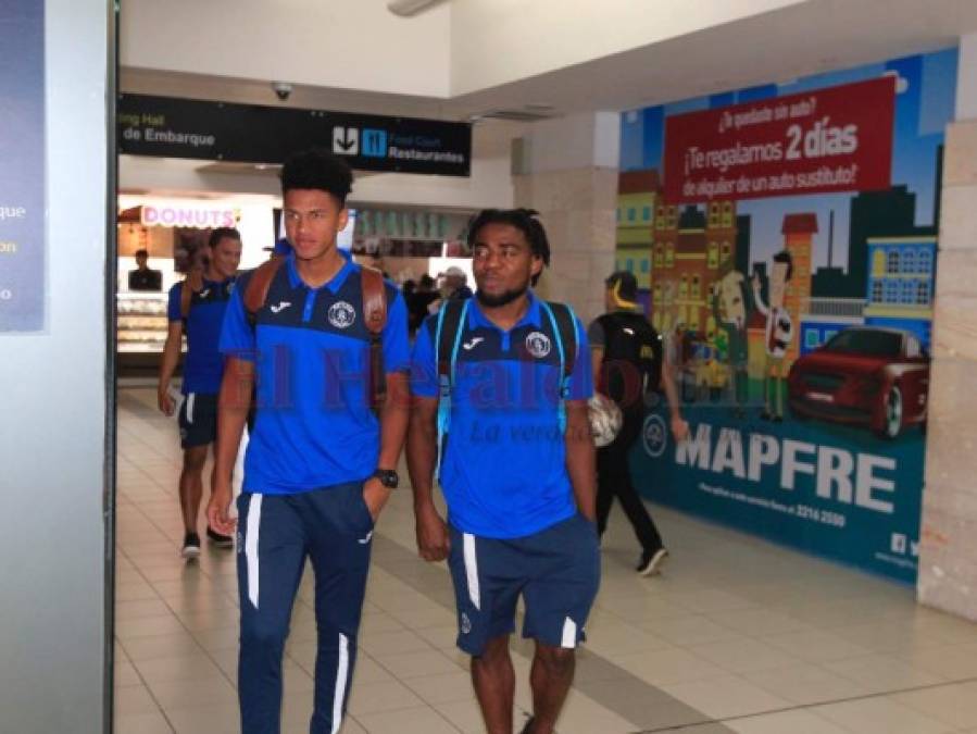 FOTOS: Motagua viaja a Nicaragua tras violento clásico; Emilio es baja