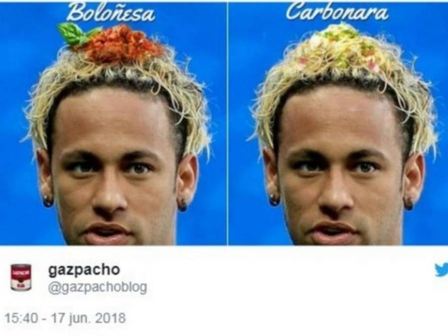 Los mejores memes sobre el nuevo peinado de Neymar jr en las redes sociales