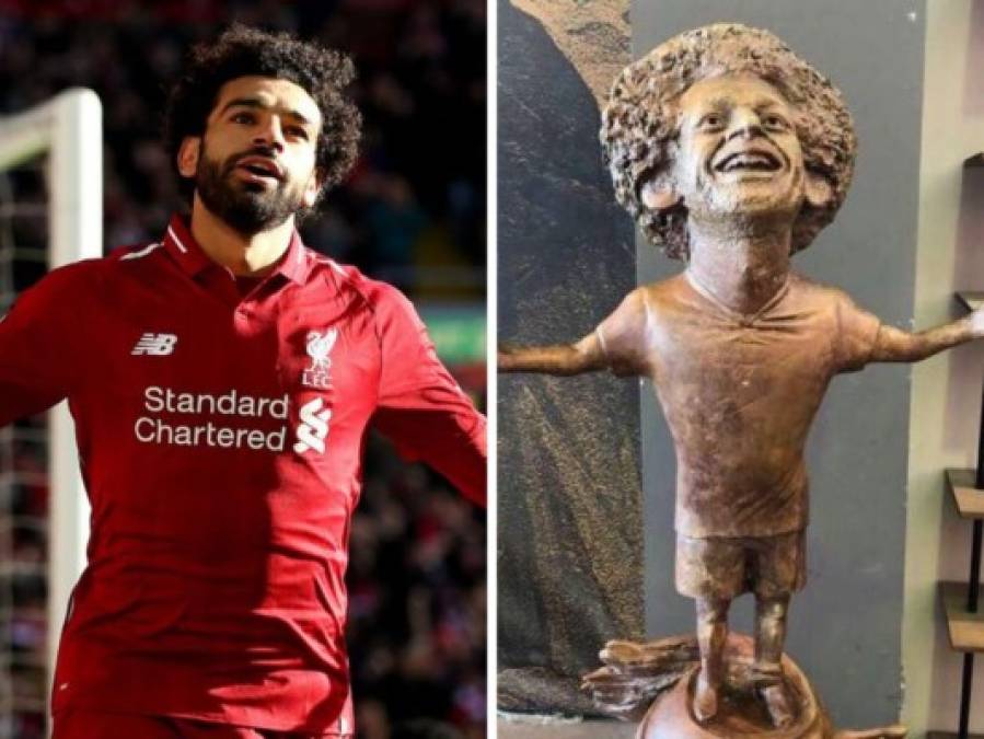 Lluvia de memes contra Mohamed Salah por la estatua que le hicieron en Egipto