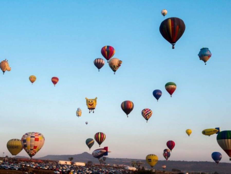 Así se vivió el Festival del Globo en Cajititlán, estado de Jalisco, México