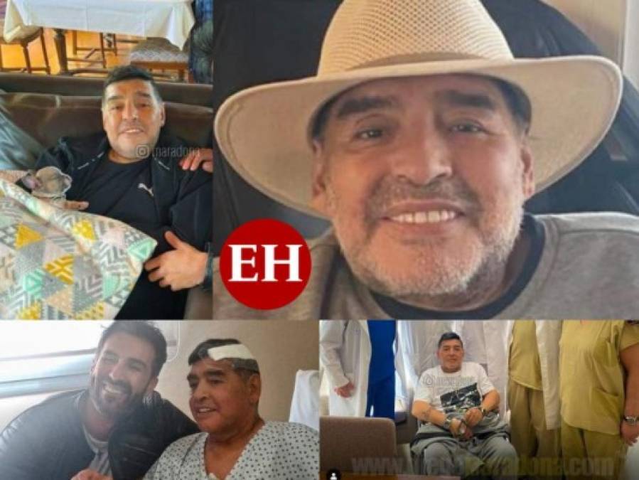 Estas fueron las últimas imágenes que compartió Diego Armando Maradona