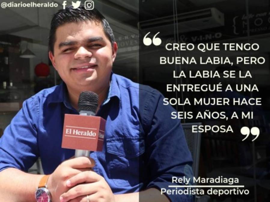 Las 10 frases del periodista hondureño Rely Maradiaga que llegan al corazón