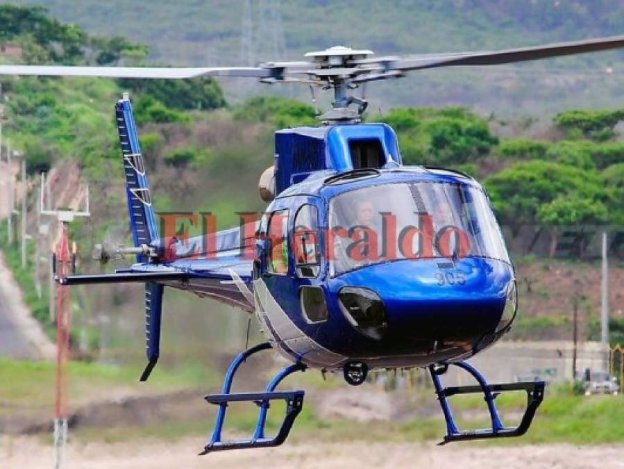 FOTOS: Así es el helicóptero en el que viajaba Hilda Hernández