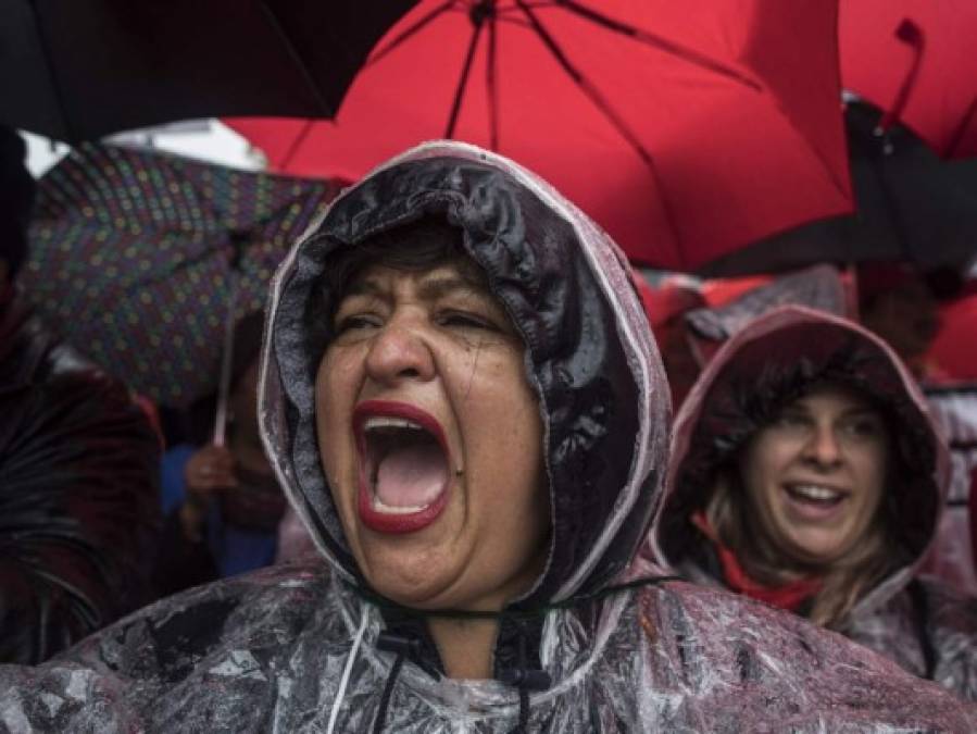 La imágenes que dejó la masiva huelga de maestros en Los Ángeles, la primera en 30 años