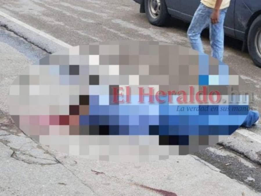Así quedó la escena de la masacre que dejó cuatro muertos en Villanueva, Cortés (FOTOS)