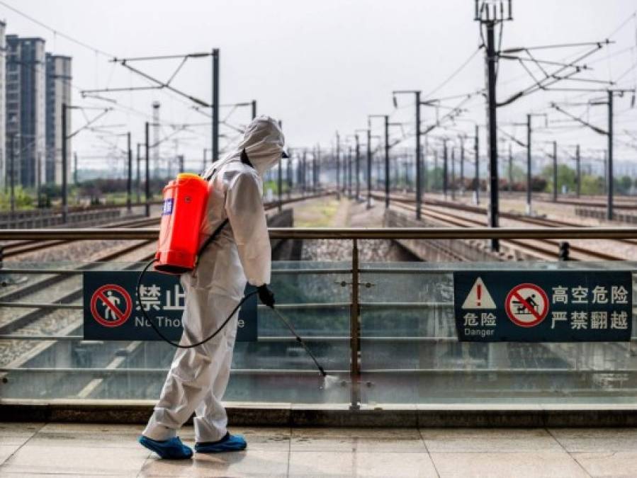 FOTOS: Hubei se prepara para que sus habitantes salgan del confinamiento