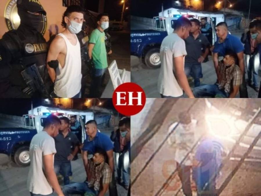 'El Pocho' y 'El Chele', los presuntos sicarios que atentaron contra un conductor de bus (Fotos)