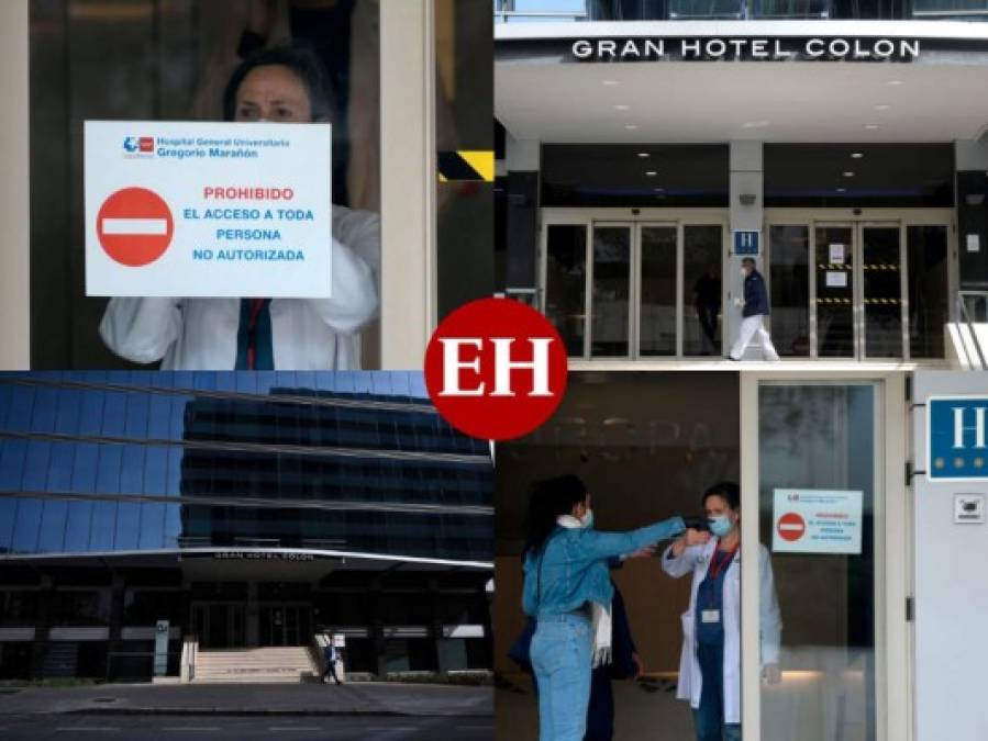 FOTOS: El hotel que adaptó Madrid para atender contagiados de coronavirus