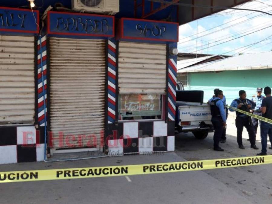 Dolor y llanto: matan a barbero dentro de su negocio en Choloma