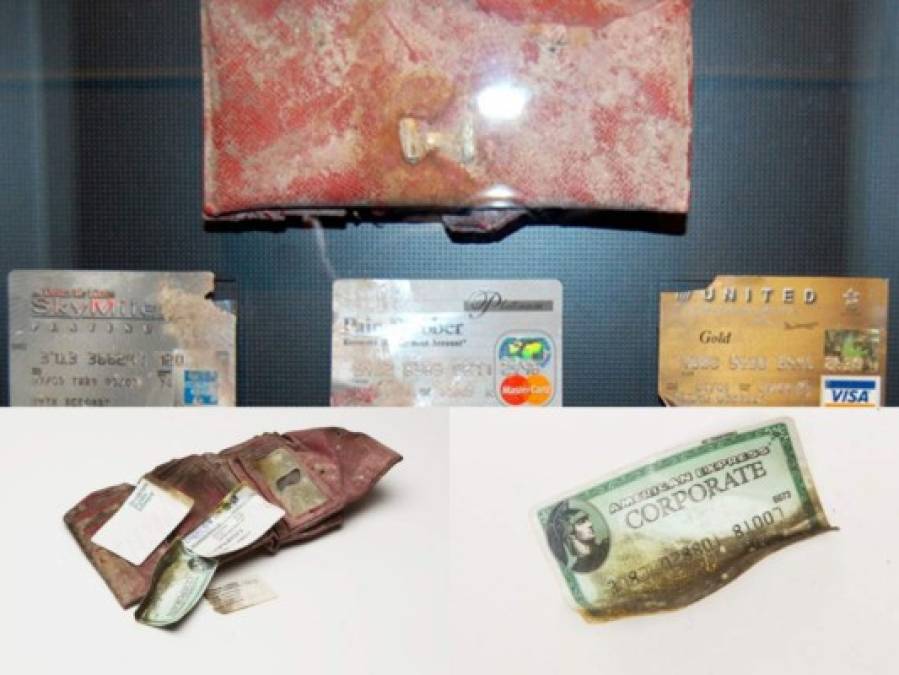 Los objetos que se encontraron después del devastador ataque a las Torres Gemelas el 9/11