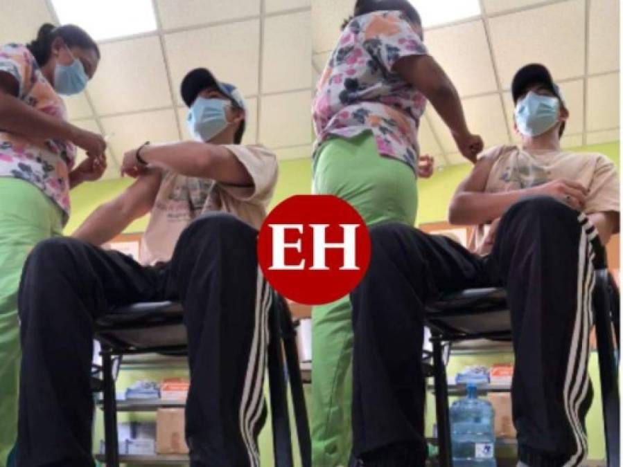 Enfermeras captadas inyectando con jeringas vacías en plena pandemia  
