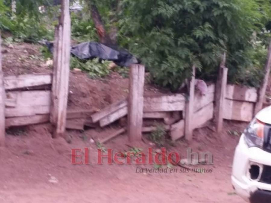 FOTOS: Así quedó la escena donde una pareja murió atropellada en Tegucigalpa
