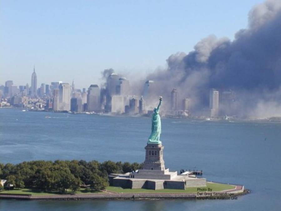 Impactantes imágenes del ataque 9/11