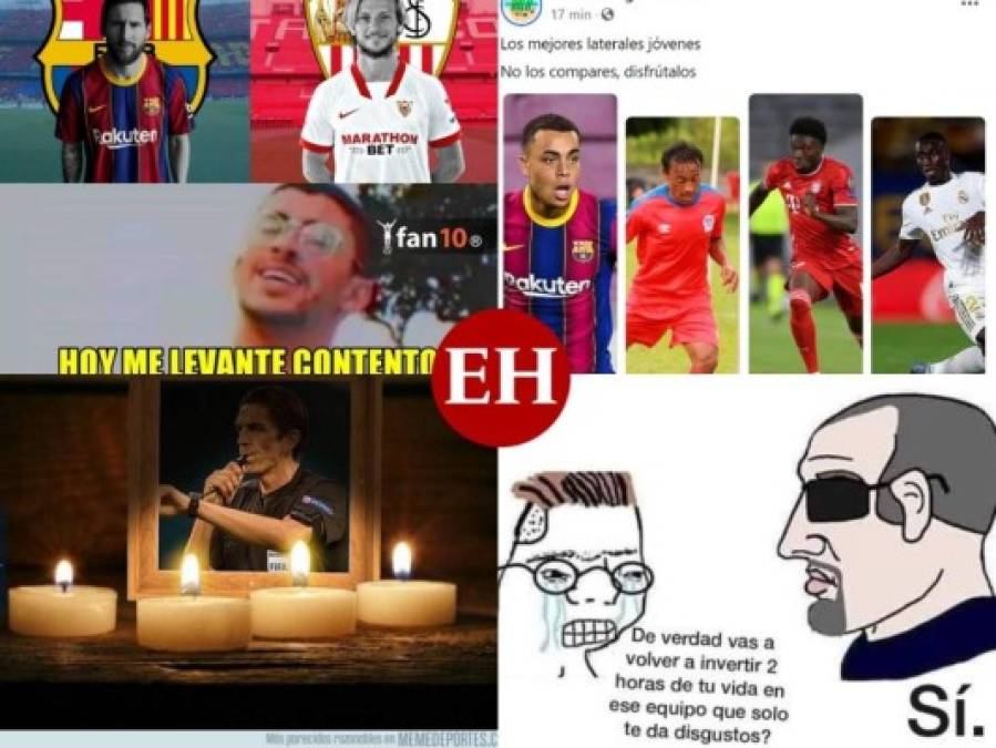 Los divertidos memes que dejó la dramática remontada del Barcelona ante el Sevilla