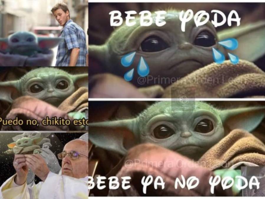 Los tiernos memes que dejó la aparición del bebé Yoda en Star Wars