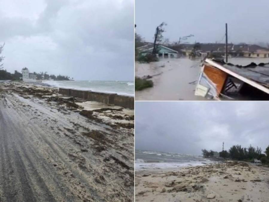 FOTOS: Dorian golpea las Bahamas como un huracán catastrófico