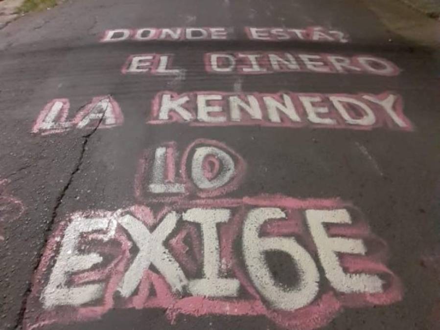 FOTOS: Se expande por toda Honduras la pregunta '¿Dónde está el dinero?'