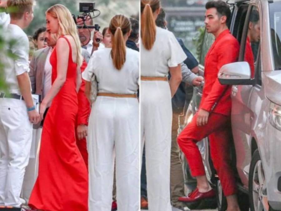 Filtran fotos de la boda de Joe Jonas con Sophie Turner que se realizó en Las Vegas