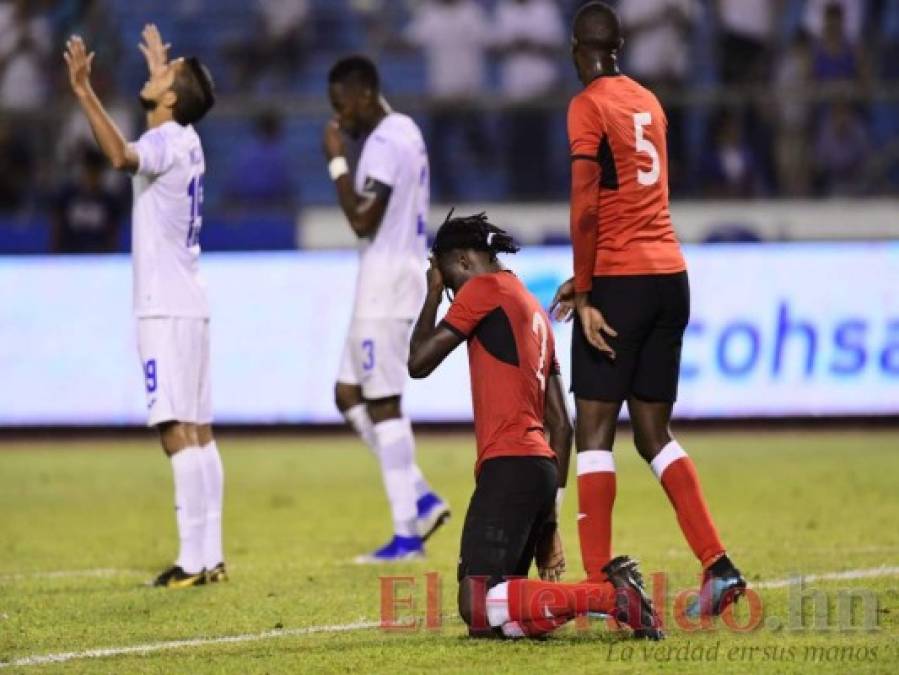 Lo que no se vio en TV: Abrazos y peleas en Honduras vs Trinidad y Tobago (FOTOS)