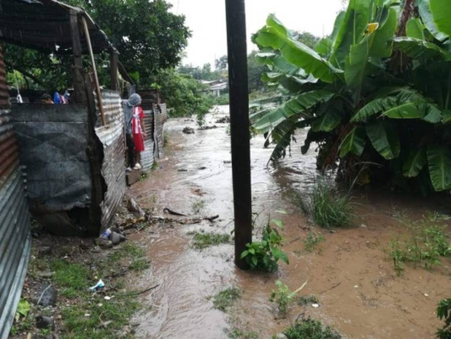 ﻿Fotos: Daños provocados por las fuertes lluvias en el territorio hondureño