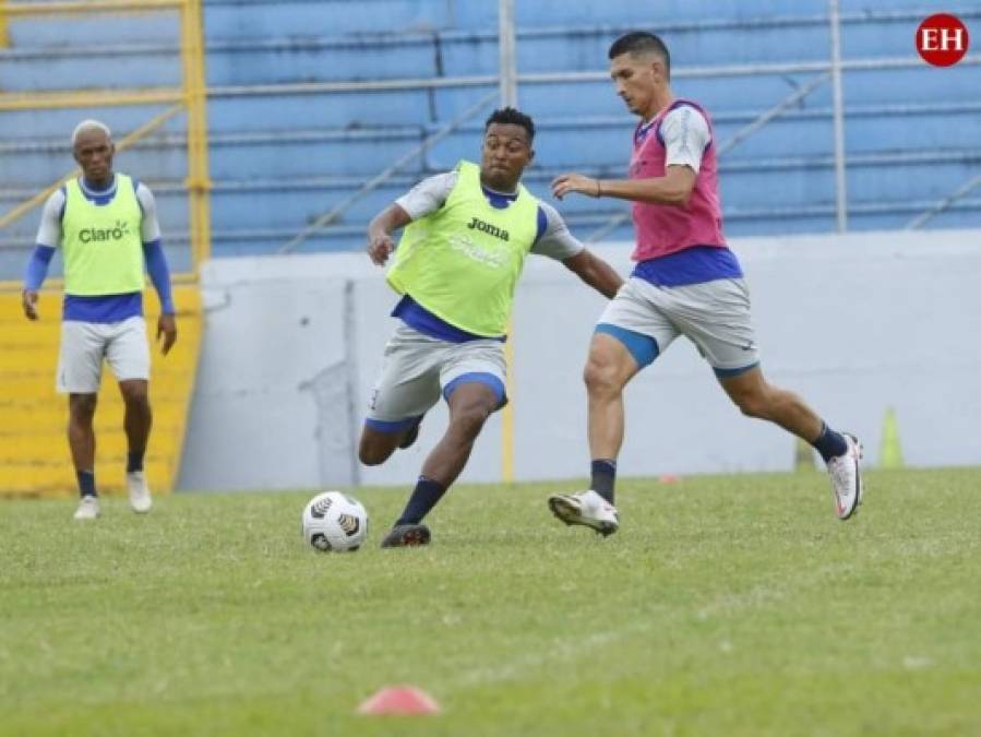 Las imágenes del entreno de la Selección de Honduras en el Morazán