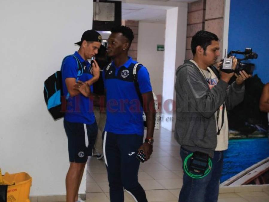 FOTOS: Motagua viaja a Nicaragua tras violento clásico; Emilio es baja