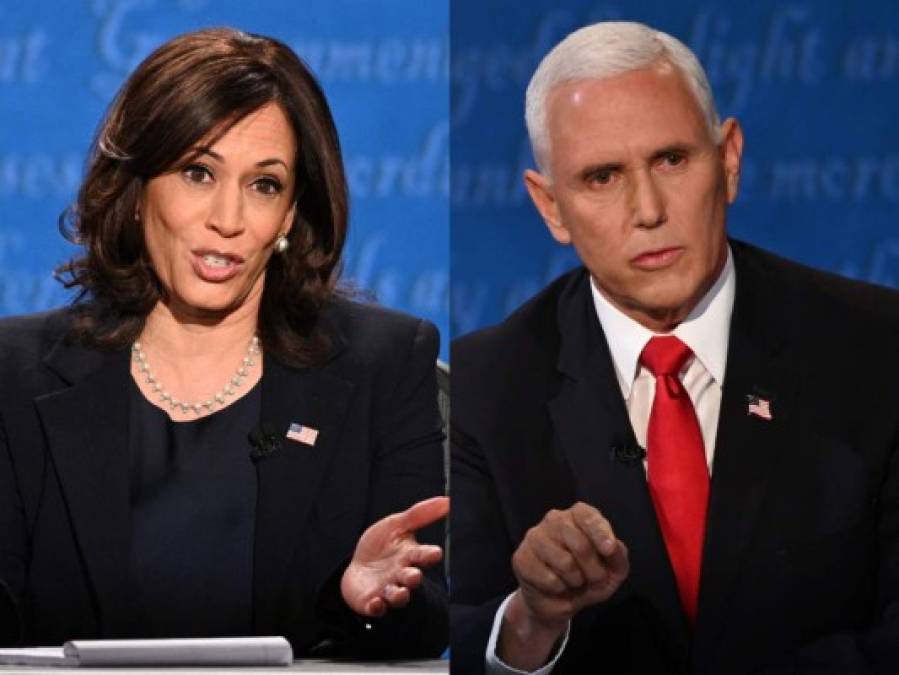 Las frases más duras que dejó el debate entre Harris y Pence