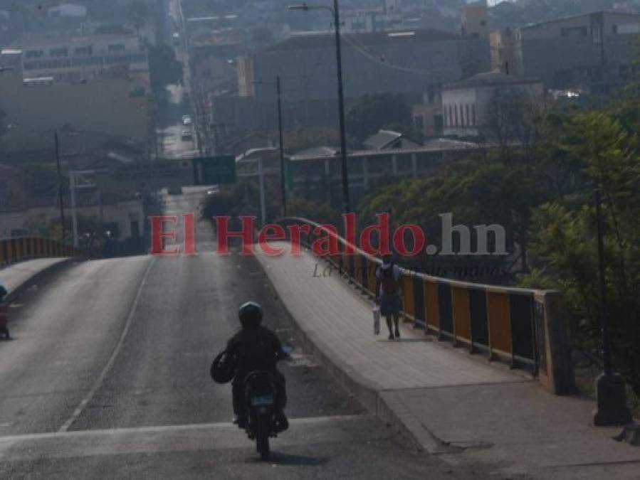 FOTOS: Desolada y vacía, así luce la capital acatando cuarentena