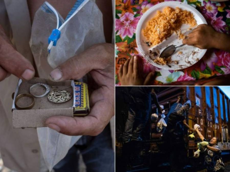 Lo que hacen los migrantes por un plato de comida en la ruta hacia Estados Unidos