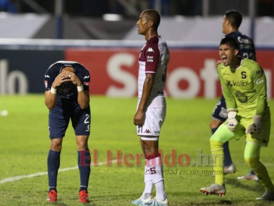 Tristeza, rabia y dolor en los rostros del Motagua tras perder contra Saprissa
