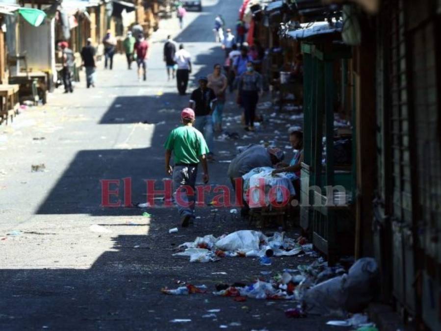 FOTOS: Limpian desolada capital mientras nadie circula por el Covid-19