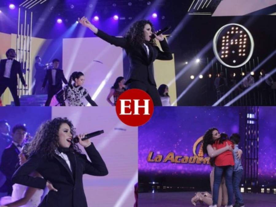 En imágenes: Toda una diva Angie Flores en el 15 concierto de La Academia