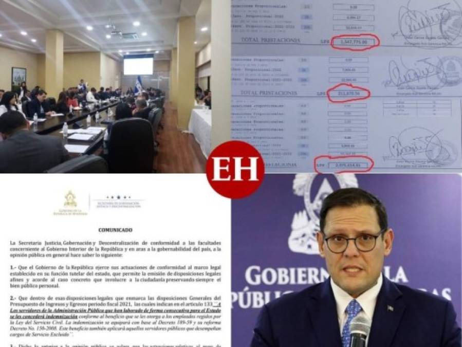 Ministros, viceministros y gerentes serán beneficiados con indemnizaciones millonarias (Fotos)