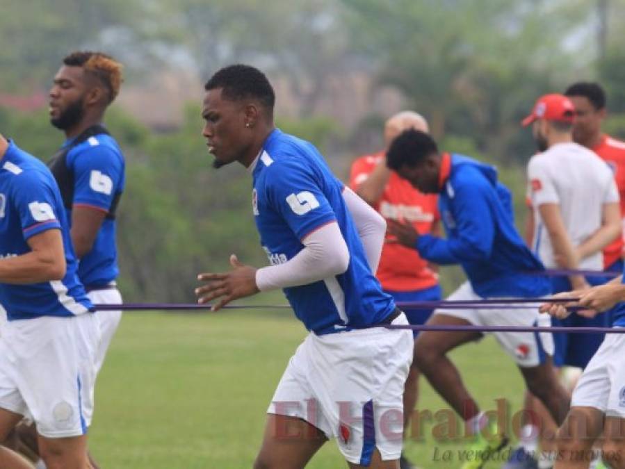 FOTOS: Así fue el entreno de Olimpia este martes, pensando en los Lobos de la UPNFM