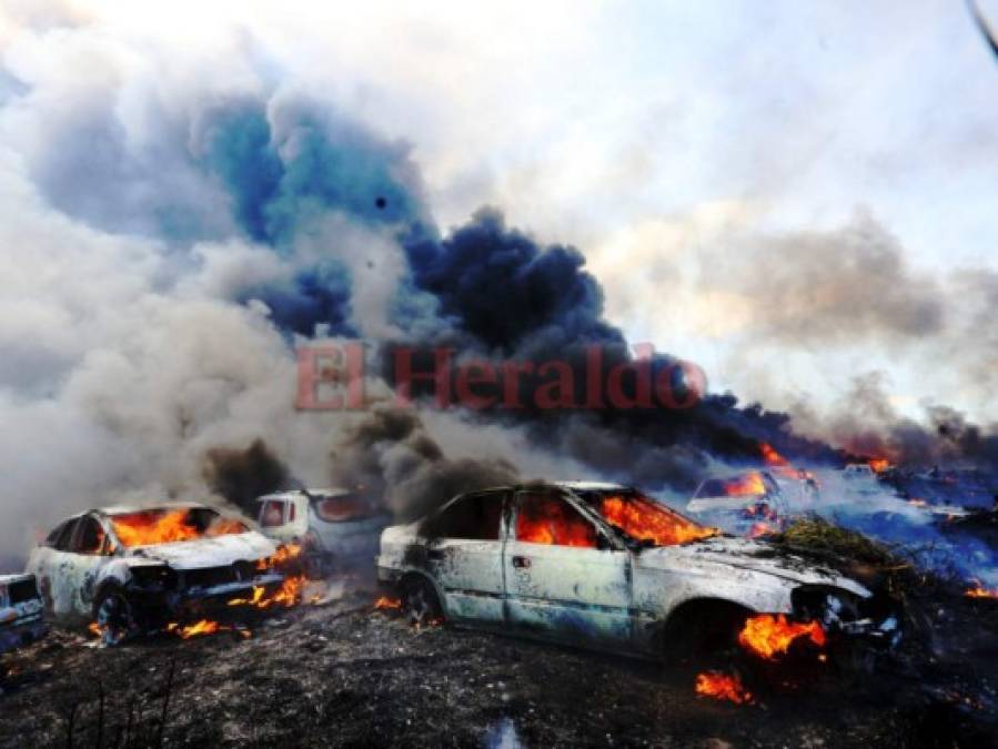 Grandes incendios dejaron luto y varias familias en la calle durante la última semana en Honduras