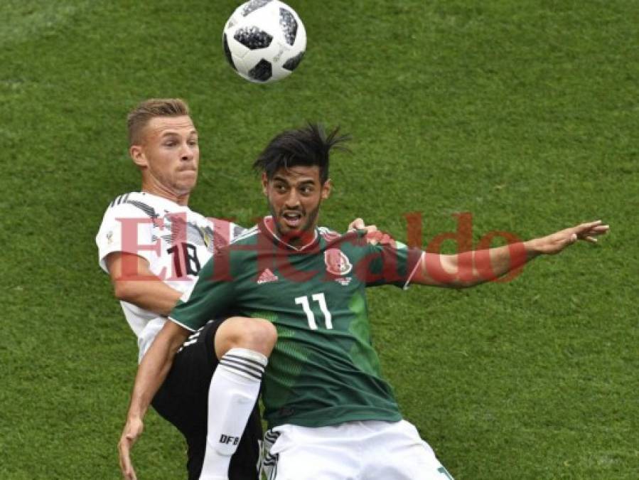 El ambientazo que viven los aficionados en el encuentro entre Alemania vs México