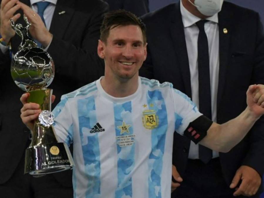 La euforia de Messi y la celebración de Argentina: la final de la Copa América en imágenes