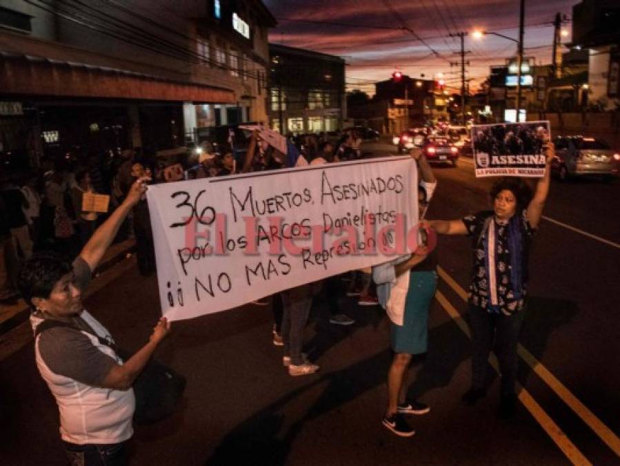 Mega marcha en Nicaragua por la renuncia de Daniel Ortega