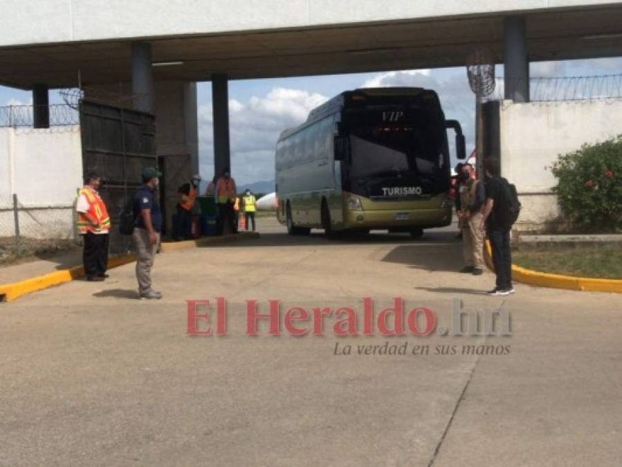 En fotos: Así llegó la selección de Estados Unidos al 'infernal' calor de San Pedro Sula  