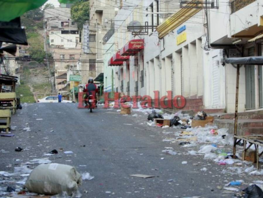 FOTOS: Así amaneció la capital de Honduras en Año Nuevo