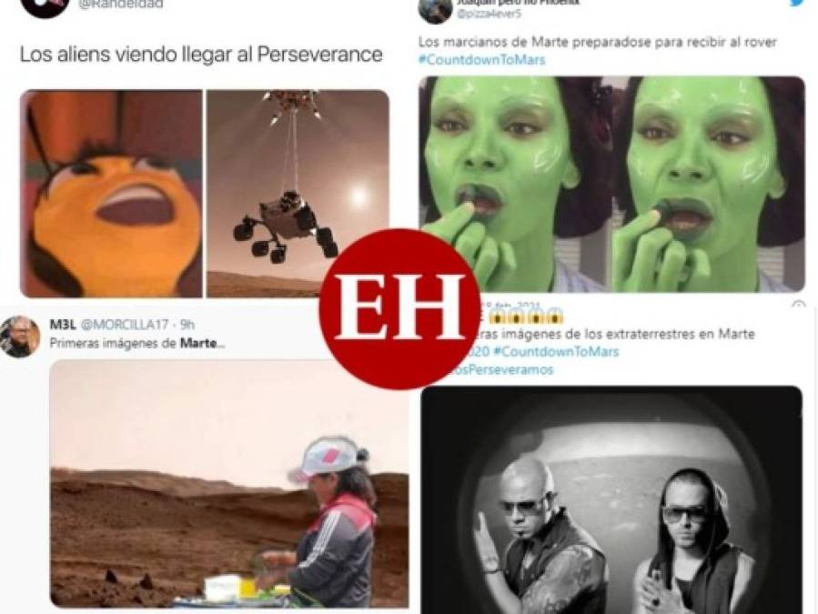 Los divertidos memes que dejó la llegada de Perseverance a Marte (FOTOS)