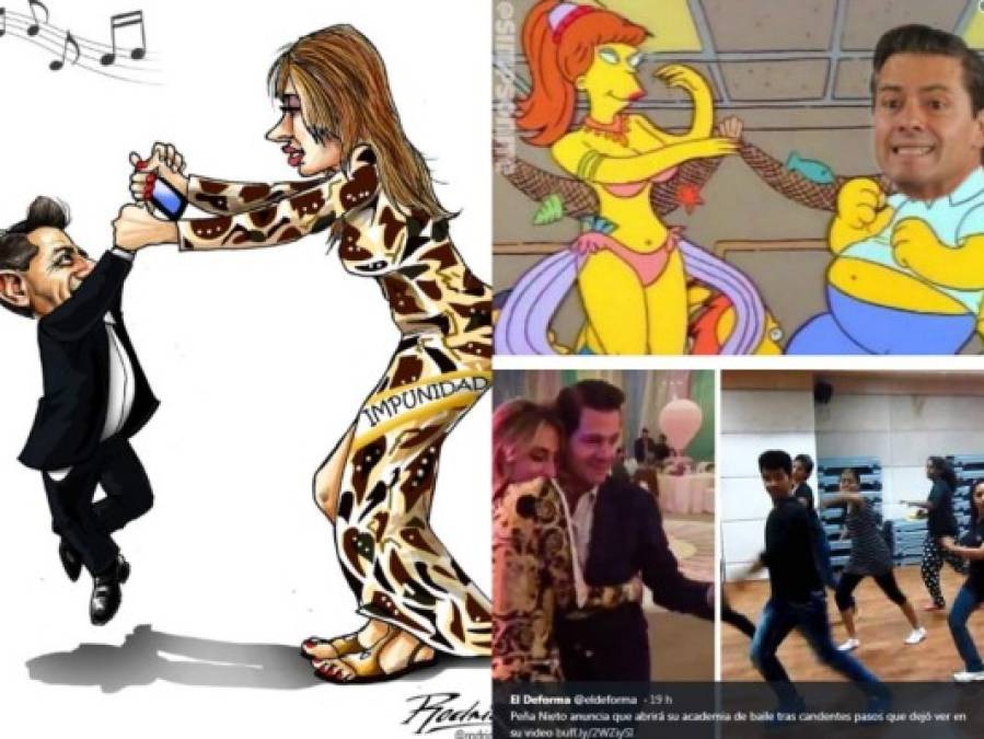 Los divertidos memes de Peña Nieto tras bailar al ritmo de 'Amo su inocencia'